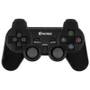 VAKOSS GP-4705BK comando sem fios USB, PC/PS3, vibração dual shock, analógico/digital, preto