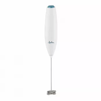 Espumador de leite automático JATA JEES1111 azul branco a pilhas