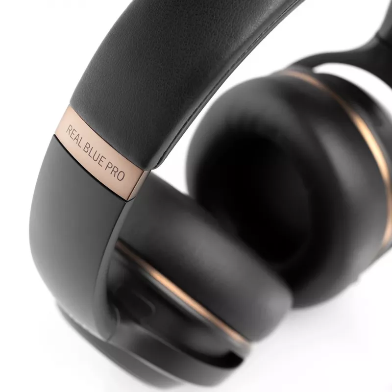 Teufel REAL Azul PRO Headset sem fios arco de cabeça gaming Bluetooth preto