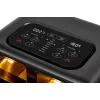Fritadeira de ar dupla Amica AFM 7020, 8 L, 2400 W, preta