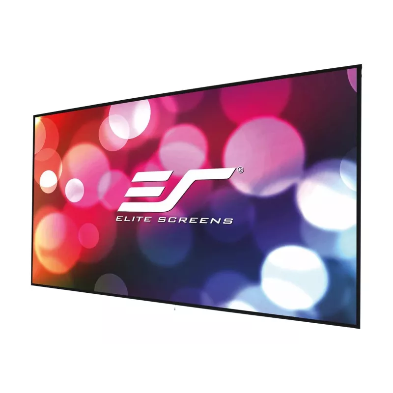Elite Screens | Tela de projeção com moldura fixa | AR120DHD3 | Diagonal 120 polegadas | 16:9 | preto