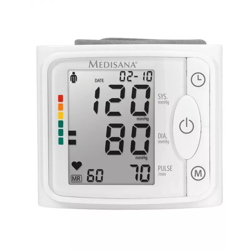 Medisana BW 320 medidor de tensão arterial de pulso - automático, 2 utilizadores, 120 memórias