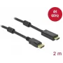 Cabo ativo Delock DisplayPort 1.2 para HDMI 4K, 60Hz, 2m