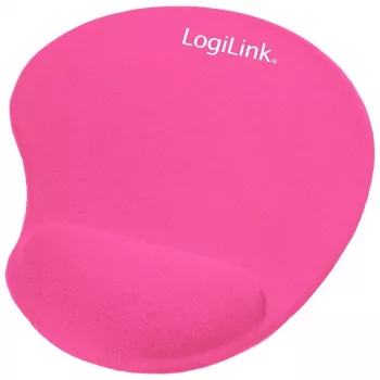 Tapete de rato em gel, rosa