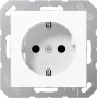 JUNG A 1520 BFKI WW Tomada SCHUKO resistente à quebra, branco alpino
