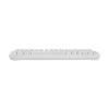 Teclado White Shark RONIN branco USB QWERTY 68 teclas LED
