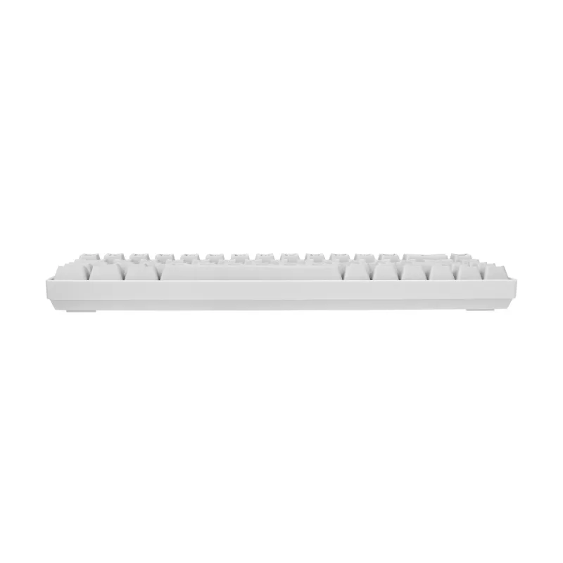 Teclado White Shark RONIN branco USB QWERTY 68 teclas LED
