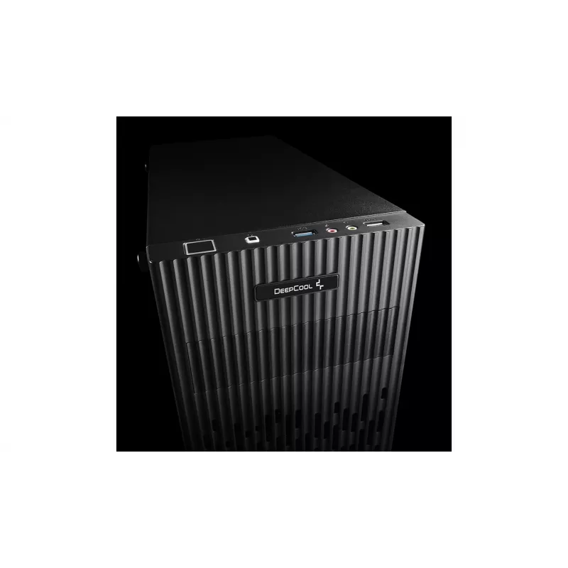 Caixa de PC DeepCool Matrexx 30 Mini Tower — Micro ATX, Vidro temperado, 3x3,5 polegadas / 2x2,5 polegadas baías, GPU até 25 cm