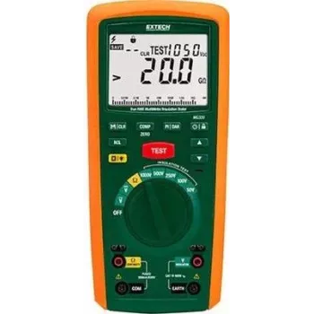 Medidor de isolamento MG320 50 V, 100 V, 250 V, 500 V, 1000 V 20 G