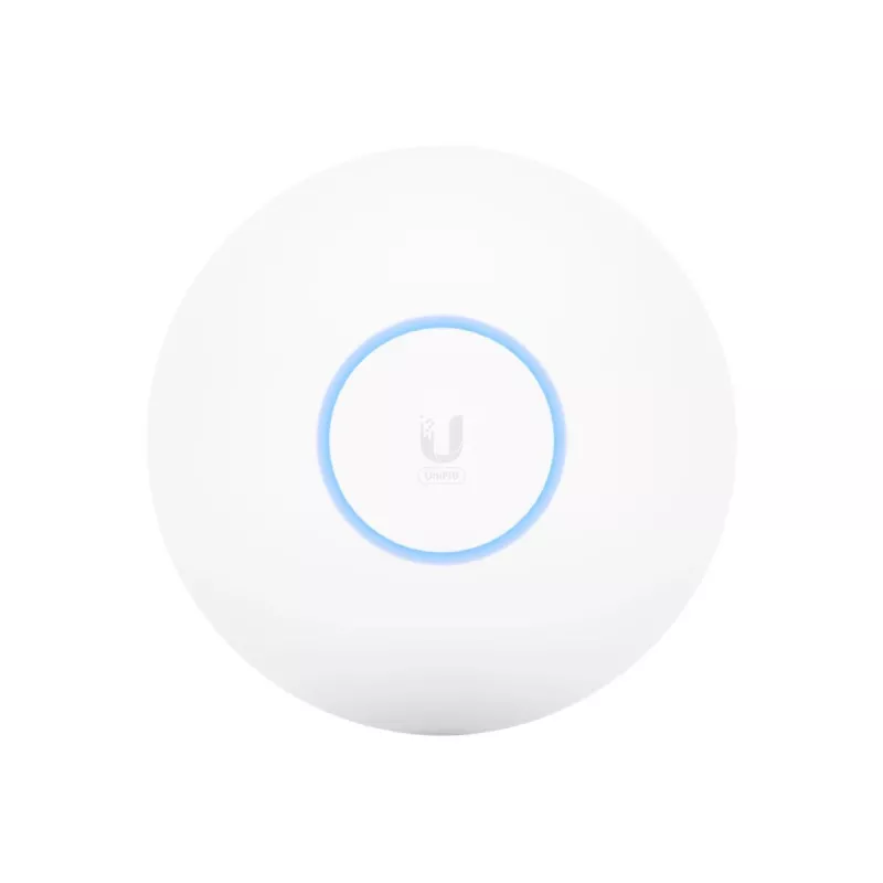 Ponto de acesso sem fios UBIQUITI U6‑PRO — Wi‑Fi 6 dual band 2,4/5 GHz, PoE, IP54, teto/parede, 4800 Mbit/s (5 GHz), 573,5 Mbit/s (2,4 GHz)