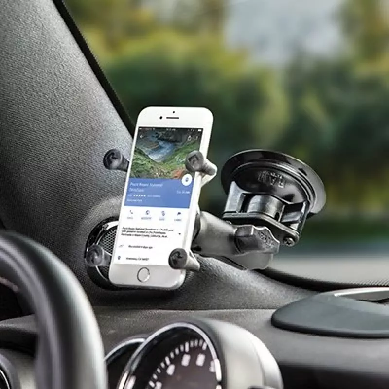 RAM Mounts suporte de telefone X-Grip com ventosa Twist-Lock