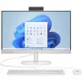 HP 24-cr0009ng AMD Ryzen™ 3 7320U 60,5 cm (23.8) 1920 x 1080 Pixel All-in-One-PC 8 GB LPDDR5-SDRAM 512 GB SSD Windows 11 Home Wi-Fi 6 (802.11ax) Branco (A04VWEA#ABD)