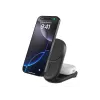 Carregador de interior Belkin UltraCharge 25w Qi2 2em1 magnético USB-C preto redondo