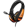 CANYON Star Raider GH-1A, Headset de gaming jack 3,5 mm com microfone ajustável e controlo de volume, com adaptador 3,5 mm 2 em 1, cabo 2 m, preto, 0,23 kg