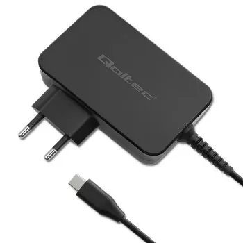 Fonte de alimentação GaN QOLTEC 52387 90W 1x USB‑C 5–20V