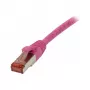 Cabo patch RJ45 – CAT6 250 MHz – 2 m magenta – S-STP (S/FTP) – TPE/LSZH (Superflex) – Synergy 21 –