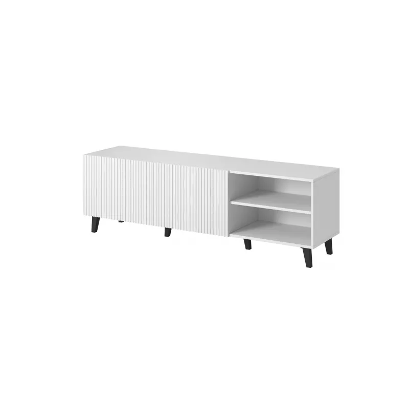 Móvel RTV Cama PAFOS 150x42x52 branco mate