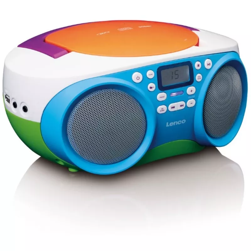 Rádio portátil Lenco SCD41 multicolor