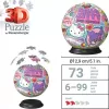 Puzzle Ravensburger Hello Kitty 72 peças Idade recomendada 6 a 99