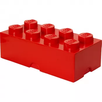 Caixa de armazenamento empilhável Lego 8 vermelha 4004 (40041730)