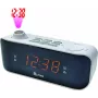 Rádio-despertador Eltra Clockradio Kasia (Kate) com projetor, preto