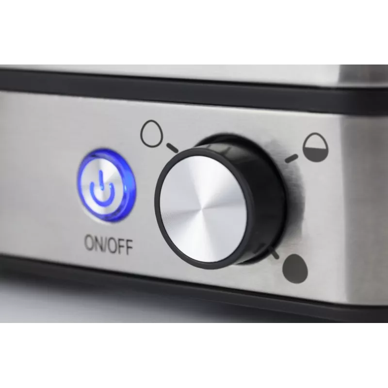 Caso | Cozedor de ovos | E9 | Aço inoxidável | 400 W | Funções 13 níveis de cozedura