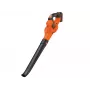 Soprador de folhas a bateria Black & Decker GWC1820PC 209 km/h preto, laranja 18 V lítio