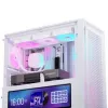 Caixa para PC Corsair FRAME 4000D LCD RS, Midi-Tower, ATX, ARGB, vidro temperado - branco