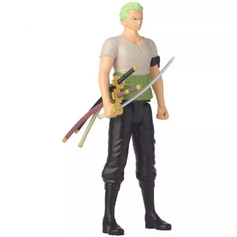 Figura de colecionador Bandai Roronoa Zoro ONE PIECE MEGA AH38332 – 1 figura em PVC