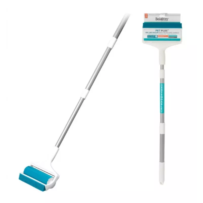 Removedor de pelos de animais Beldray LA072573EU7, aparelho manual leve para remover pelos de animais de tecidos e estofos
