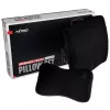 Conjunto de almofadas de espuma viscoelástica nitro concepts NC-PST-MF-001 — Preto, almofadas ergonómicas de suporte em espuma viscoelástica (conjunto)