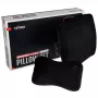 Conjunto de almofadas de espuma viscoelástica nitro concepts NC-PST-MF-001 — Preto, almofadas ergonómicas de suporte em espuma viscoelástica (conjunto)