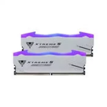 Memória RAM Patriot Viper Gaming RGB XTREME 5 DDR5-8000, CL 38, Intel XMP 3.0 - Kit duplo de 48GB, prateado