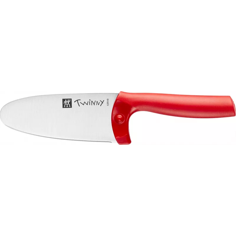 Faca de chef ZWILLING Twinny 36550-101-0 10 cm vermelha aulas de culinária para crianças