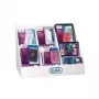 Porta-cartões de ID Elba 100210646 capa de PVC transparente 85 x 130 mm, pack de 20