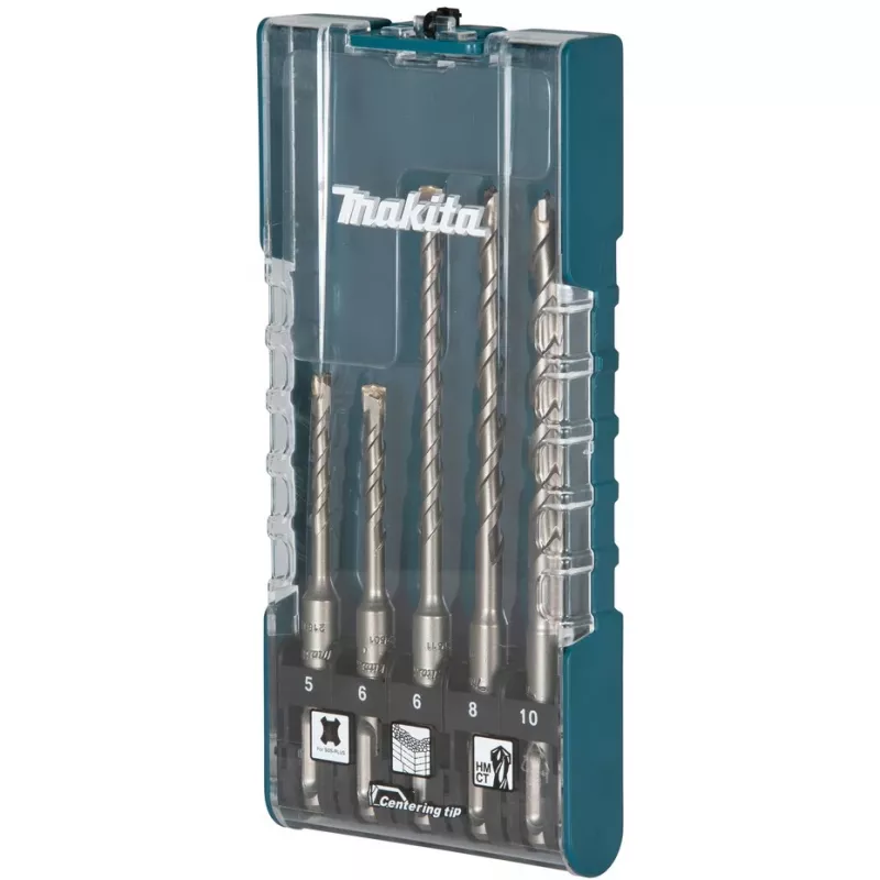 Makita E-15702 Conjunto de brocas SDS-PLUS para pedra 5 peças (E-15702)