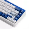 Teclado mecânico AKKO JIN 01 Santorin 65% com switches Rosewood, layout ANSI