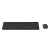 Conjunto de teclado e rato WKM-100 preto