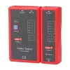 Testador de cabos de rede Unit UT681L para fichas RJ45 e RJ11, teste de continuidade e cablagem