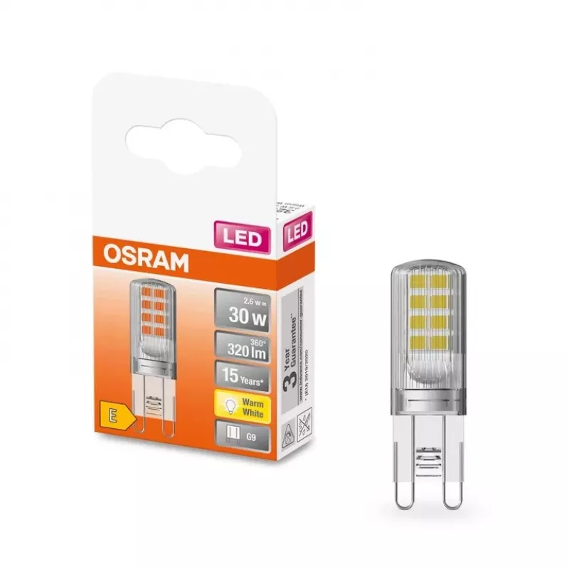Parathom Clear cápsula LED | G9 | 2,6 W | branco quente