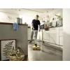 Aspirador elétrico Kärcher FC 7 Cordless bateria seco&húmido sem saco prateado, amarelo