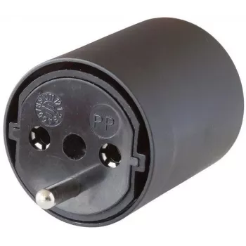 Adaptador de ficha de alimentação Brennenstuhl 1081592404 preto