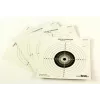 Alvos de papel broń.pl 17 × 17 cm, papel, 100 unidades