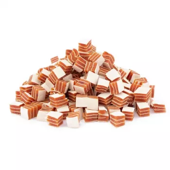 PETITTO Sandes tenras com coelho e peixe – guloseimas para cães – 500 g