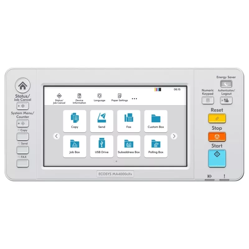 Kyocera ECOSYS MA4000cifx Impressora Laser Cor MFP A4 40 ppm Ethernet LAN USB (SPEC)