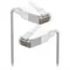 Cabo de rede Ubiquiti UACC-Cable-Patch-EL-C6A-0.3M-W RJ-45 Cat6a 0,3 m Transparente Branco