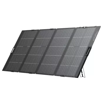 Painel solar leve EcoFlow 400W silício monocristalino