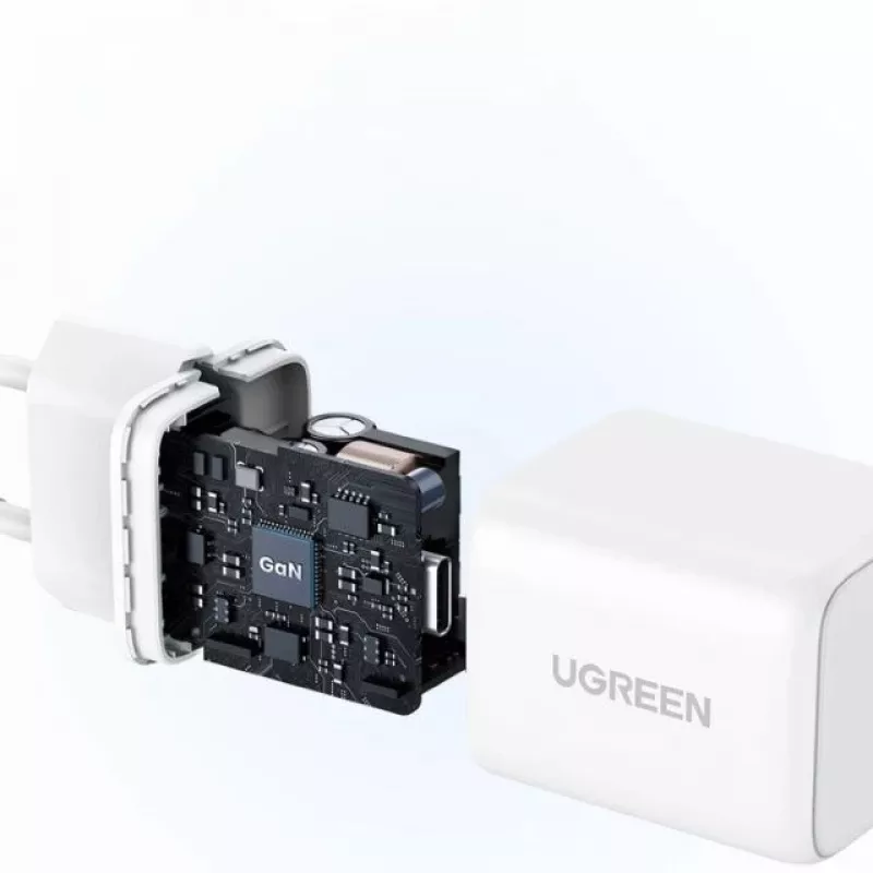 UGREEN Nexode N Series X513 195060 carregador GaN 30W, 1x USB-C, branco