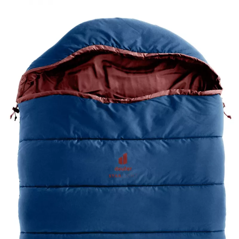 Saco-cama infantil Deuter Starlight SQ (130-170 cm) - nightblue/redwood