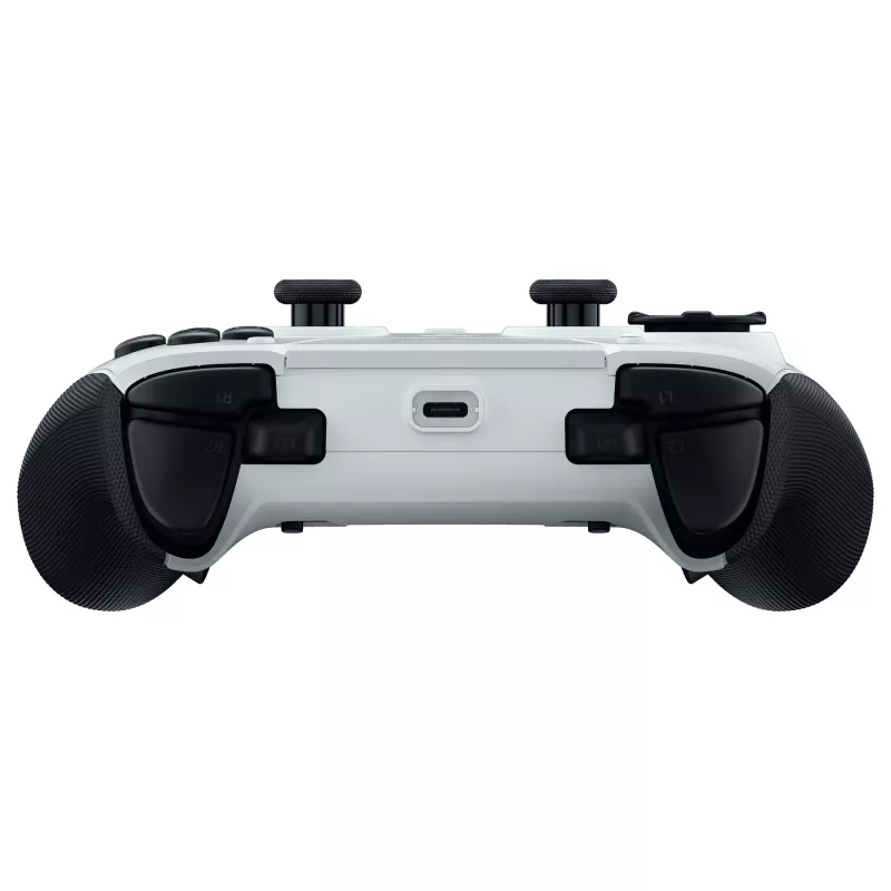 Comando sem fios Razer Raiju V3 Pro para PS5/PC, botões Pro, disposição simétrica - branco